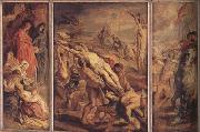 The Raising of the Cross (mk01) Peter Paul Rubens